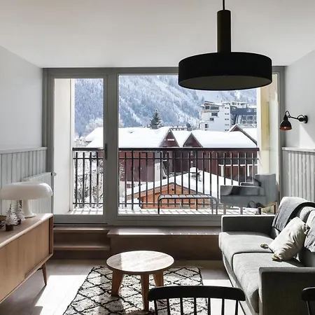 Appartement La Vallee Blanche Avec Parking Gratuit Chamonix Buitenkant foto